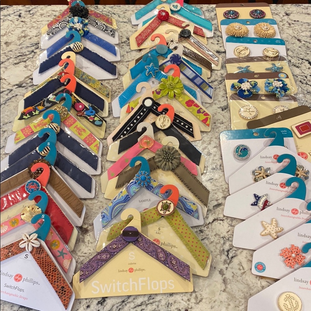 Lindsay Phillips SwitchFlops Straps - Colorful Collection 43 pieces